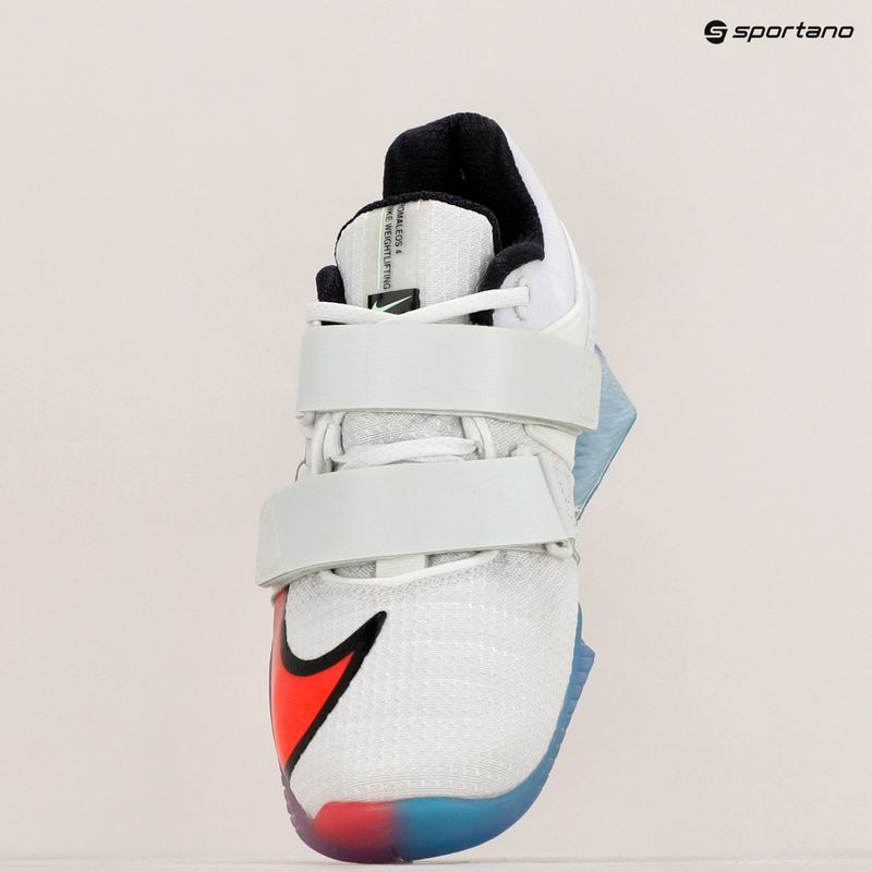 Svarmenų kilnojimo batai Nike Romaleos 4 Limited Edition pale ivory/bright crimson/hyper fiolet 9