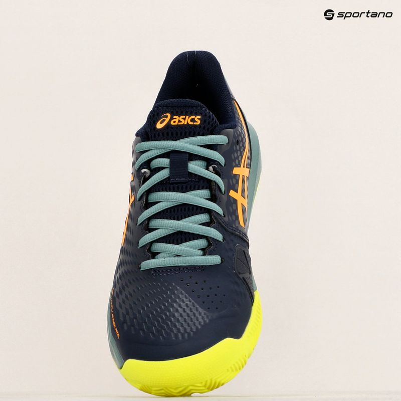 Vyriški padelio batai ASICS Gel-Challenger 14 midnight/stadium orange 15