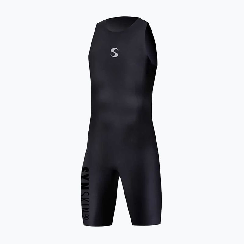 Vyriškas triatlono kostiumas Synergy Synskin 2 Sleeveless black