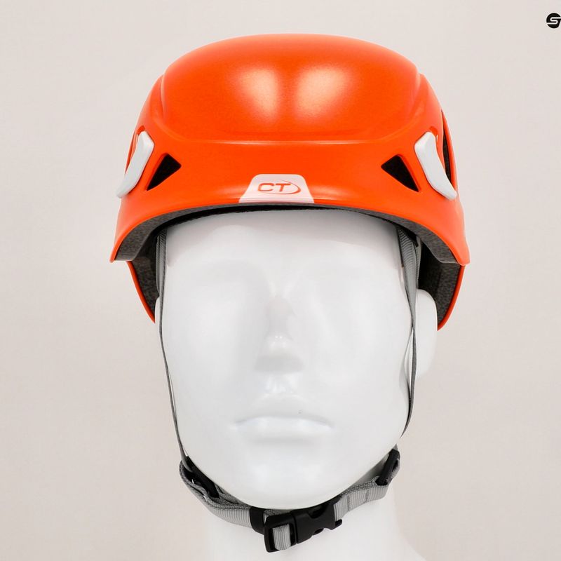 Laipiojimo šalmas Climbing Technology Galaxy orange/white 11