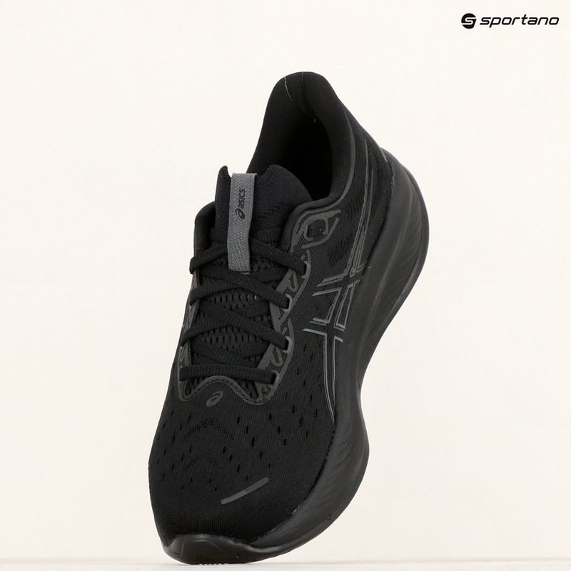 Vyriški bėgimo batai ASICS Gel-Cumulus 26 black/black 16