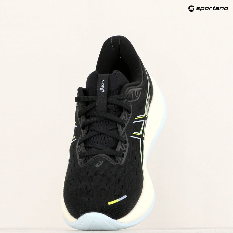 Vyriški bėgimo batai ASICS Gel-Cumulus 26 black/safety yellow 16