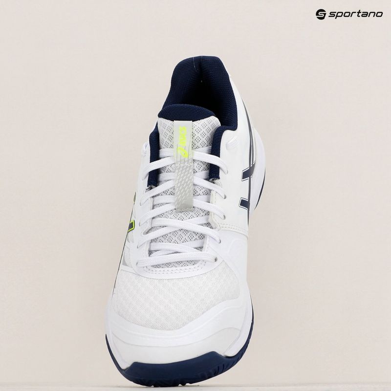 Vyriški batai ASICS Gel-Tactic 12 white/blue expanse 16