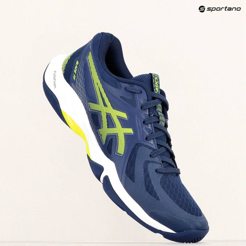 Vyriški batai ASICS Blade FF blue expanse/safety yellow 16