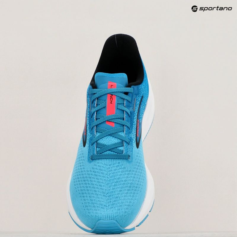 Vyriški bėgimo bateliai Brooks Launch 10 crystal seas/blue jay/black 19