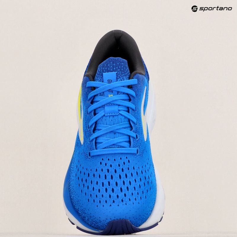 Vyriški bėgimo bateliai Brooks Ghost 16 electric blue/navy/lemon 9
