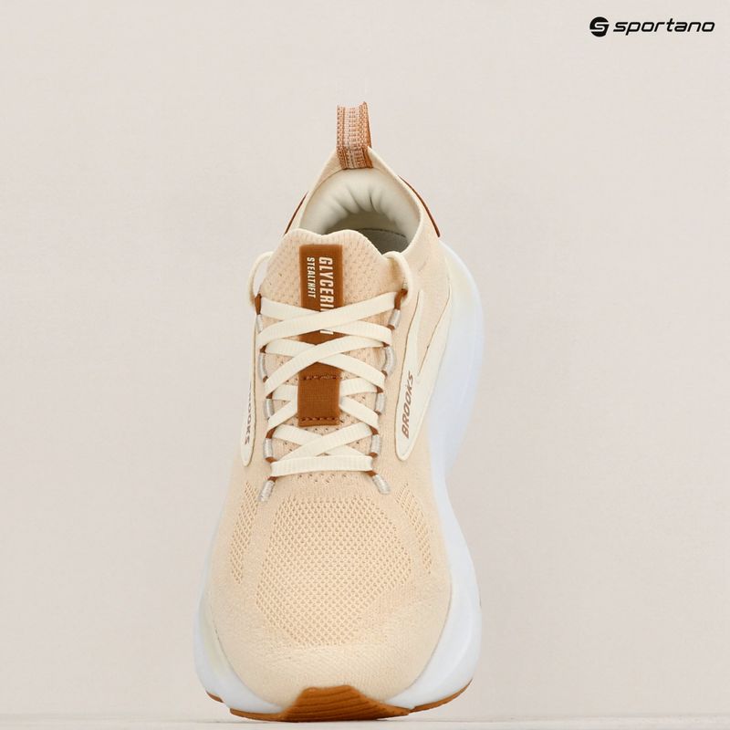 Moteriški bėgimo bateliai Glycerin StealthFit 21 marshmallow/cream/biscuit 18