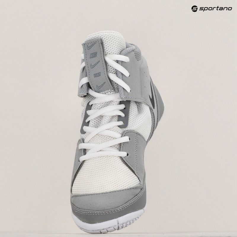 Imtynių bateliai Nike Fury white/grey 9