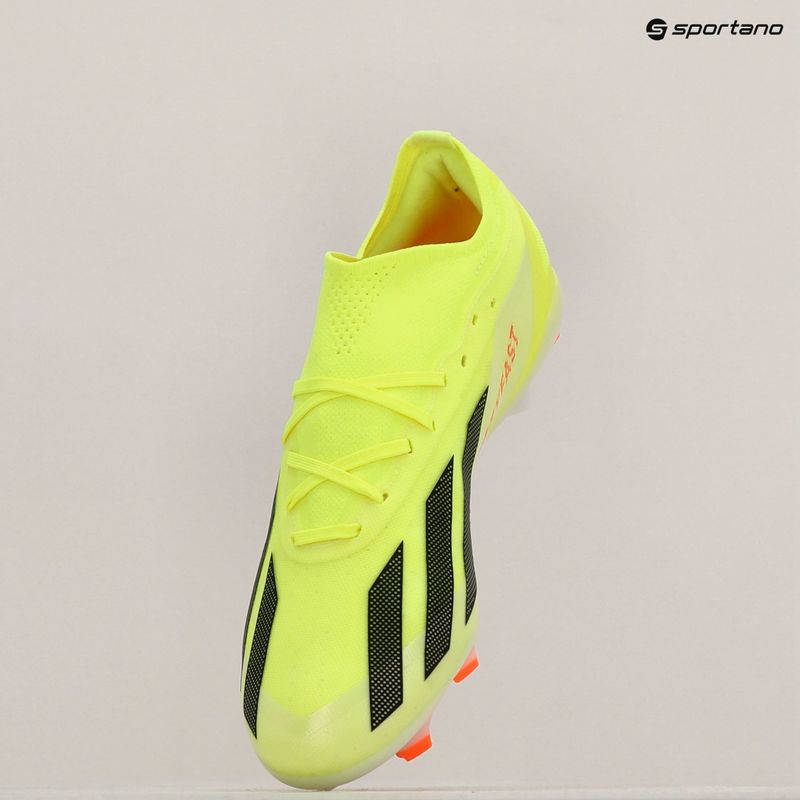 Vyriški futbolo batai adidas X Crazyfast Pro FG team solar yellow/core black/cloud white 10