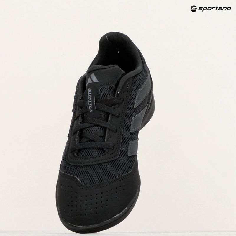 Vaikiški futbolo batai adidas Predator Club Sala IN core black/carbon 15