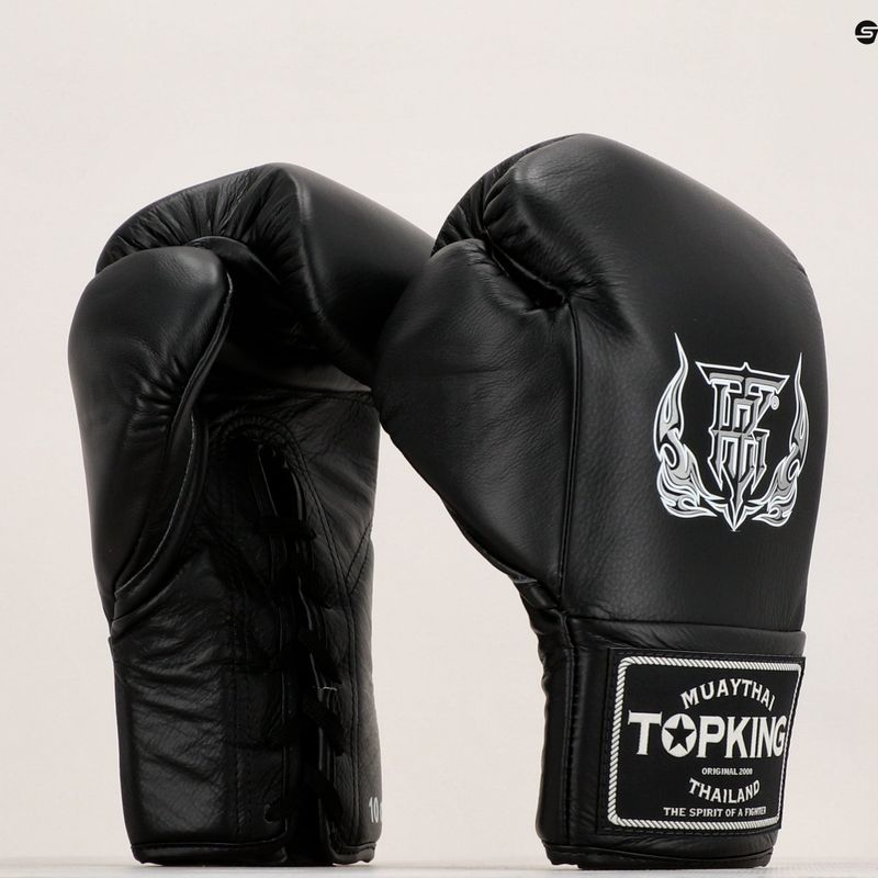 Bokso pirštinės Top King Boxing Competition black 7