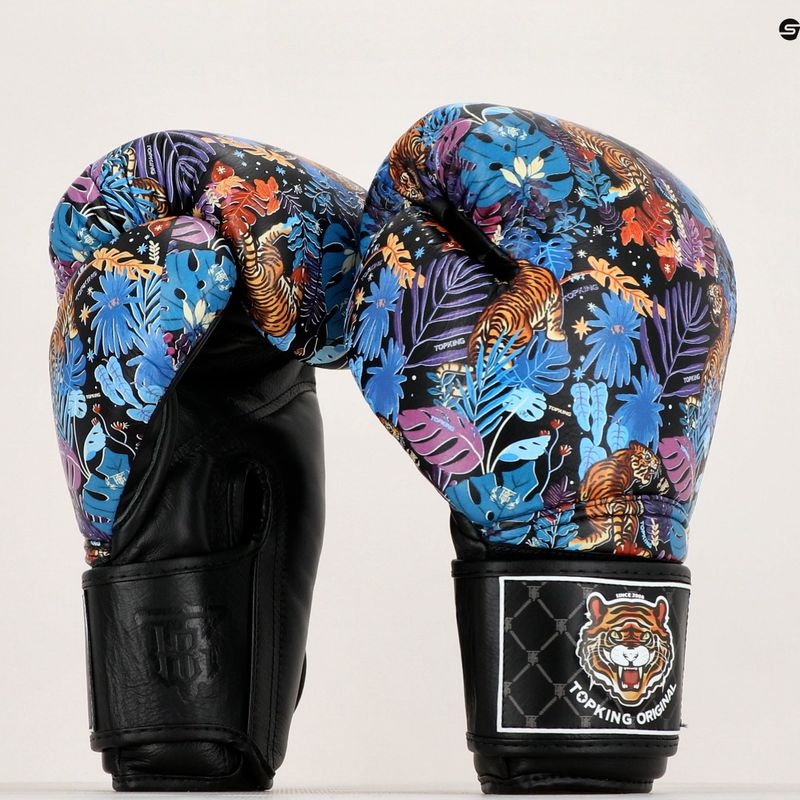 Bokso pirštinės Top King Boxing Wild Tiger black 7