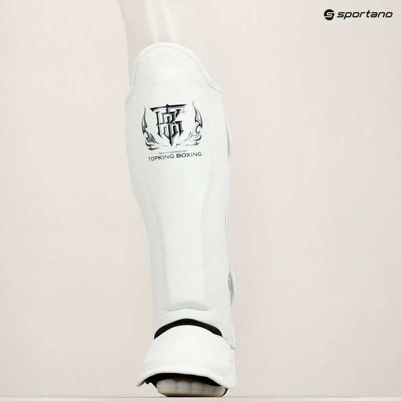 Blauzdų ir pėdų apsaugos Top King Pro Semi Leather white 6