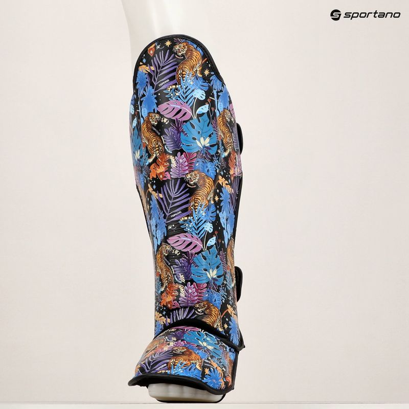Blauzdų ir pėdų apsaugos Top King Wild Tiger King black 8