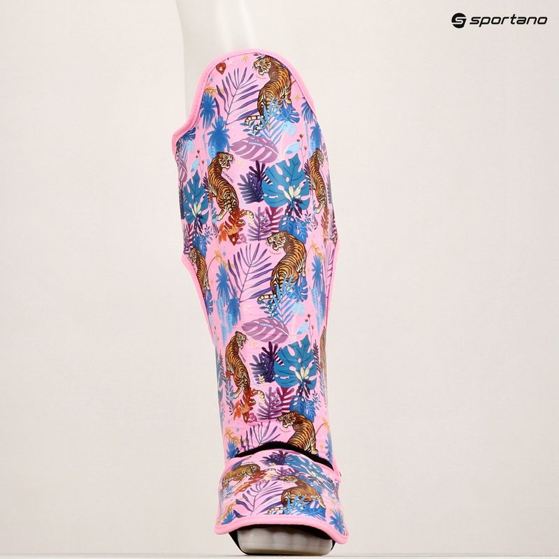 Blauzdų ir pėdų apsaugos Top King Wild Tiger King pink 6