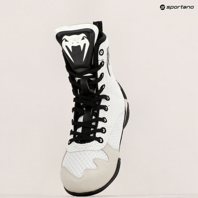 Bokso bateliai Venum Elite Boxing white/black 19