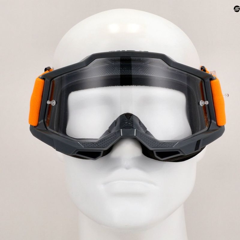 Dviračių akiniai 100 % Accuri 2 50013-00041 orange/clear 7