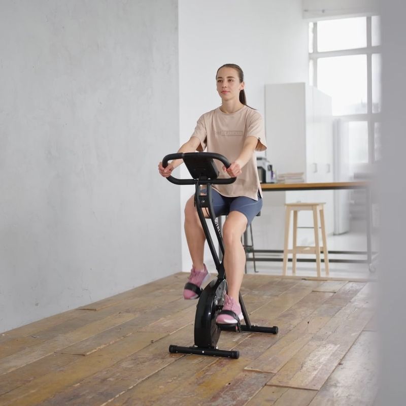 XTREXO Hex stacionarus dviratis juodas EB-H01 17