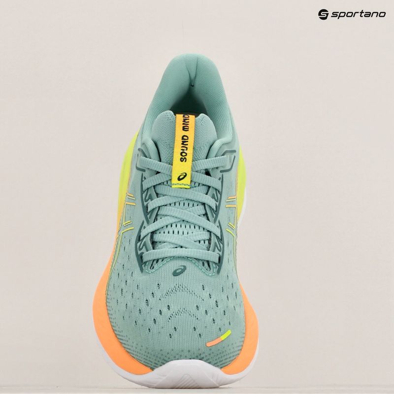Moteriški bėgimo bateliai ASICS Gel-Cumulus 26 Paris light celadon/safety yellow 11