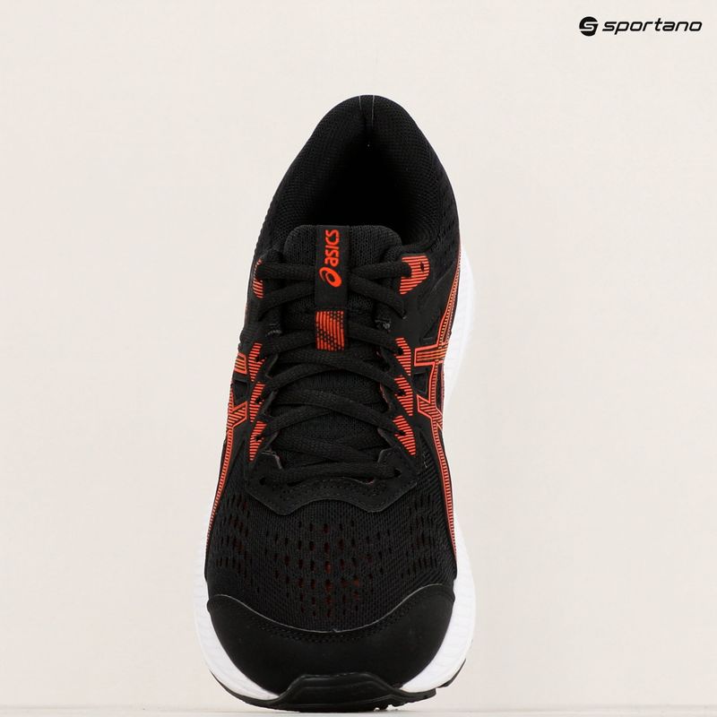 Vyriški bėgimo bateliai ASICS Gel-Contend 8 black/cherry tomato 9