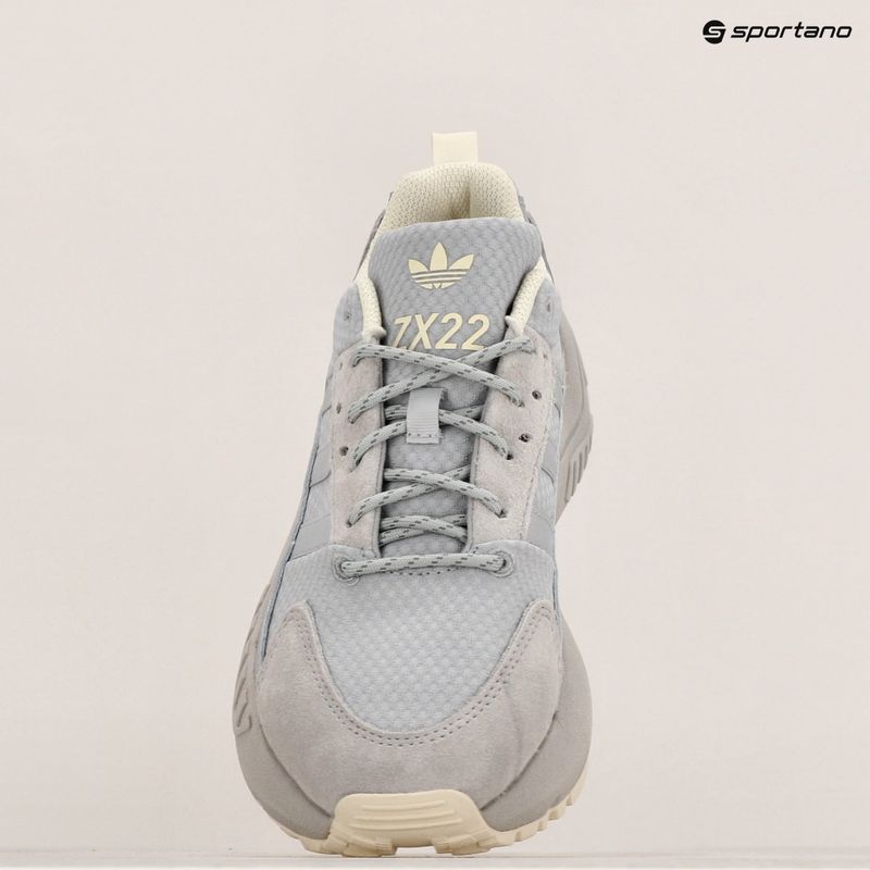 Vaikiški batai adidas ZX 22 grey two/cream white 9
