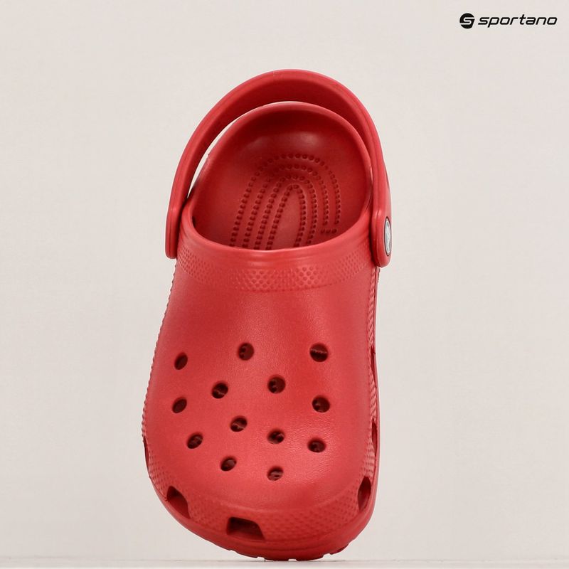 Crocs Classic Kids Clog red 206991 šlepetės 17