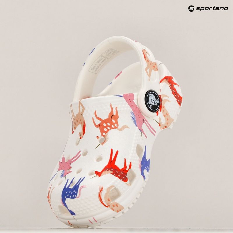 Vaikiškos šlepetės Crocs Classic Character Print Clog Toddler unicorn 16