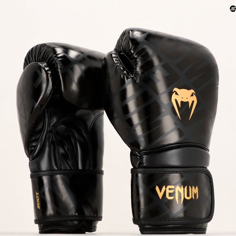 Bokso pirštinės Venum Contender 1.5 XT Boxing black/gold 10