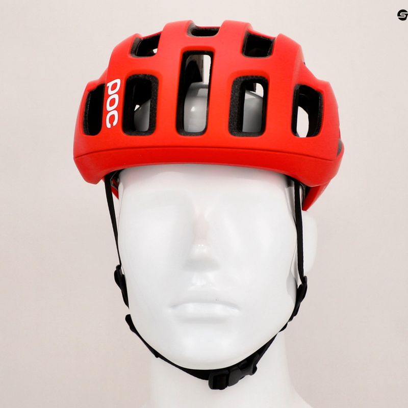 Dviračio šalmas POC Ventral Air MIPS prismane red matt 7