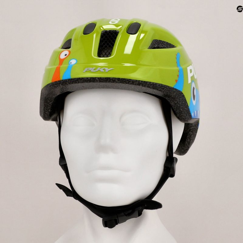 Vaikiškas dviračių šalmas PUKY PH 8 Pro-S kiwi/monster 7