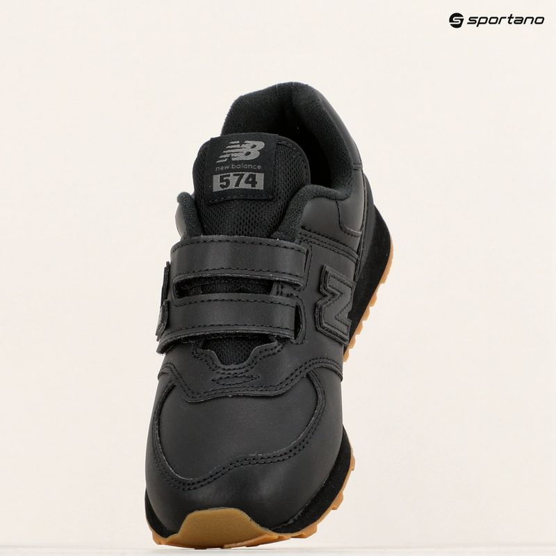 Vaikiški batai New Balance 574's V1 black 9
