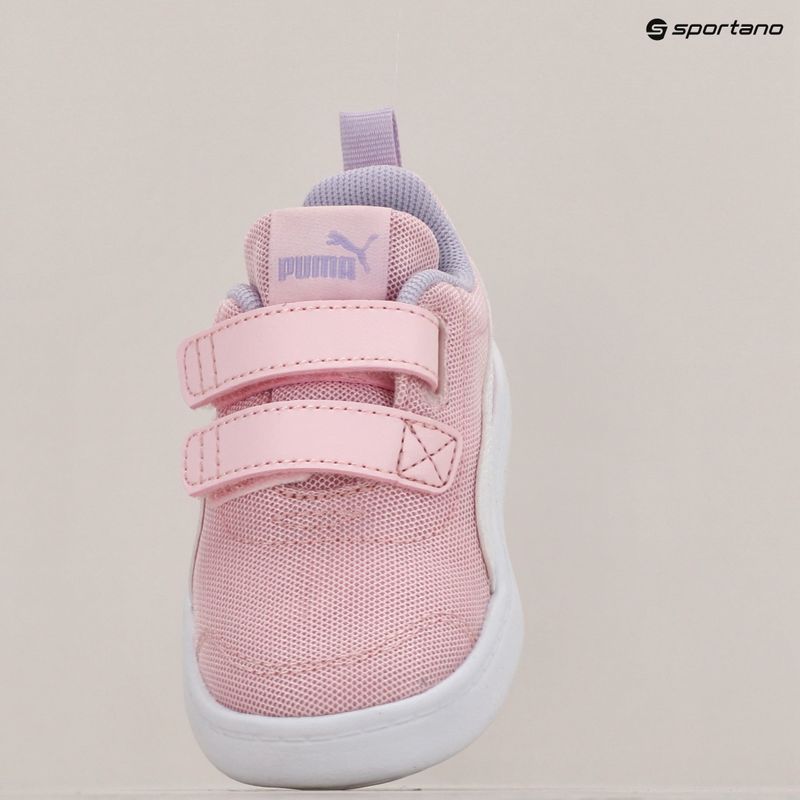 Vaikiški batai PUMA Courtflex v2 Mesh V Inf pink lady/puma white 9