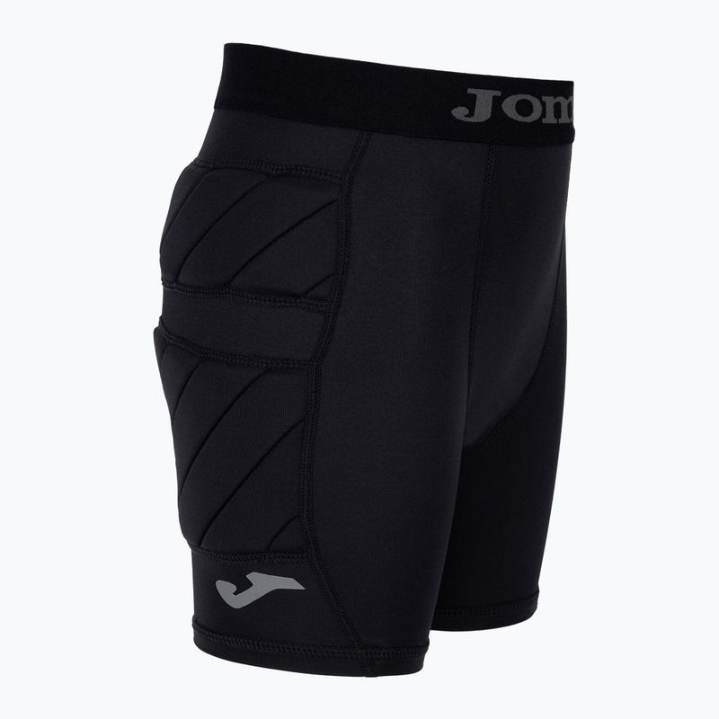 Joma Goalkeeper Protec vaikiški futbolo šortai juodi 100010.100 3