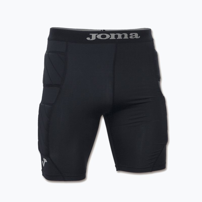 Joma Goalkeeper Protec vaikiški futbolo šortai juodi 100010.100 6