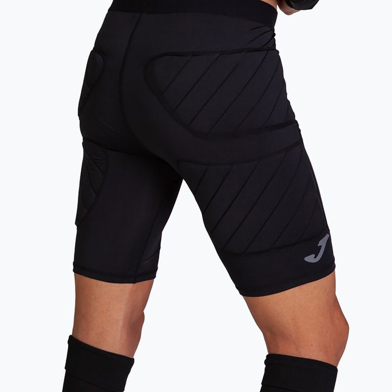 Joma Goalkeeper Protec vaikiški futbolo šortai juodi 100010.100 8
