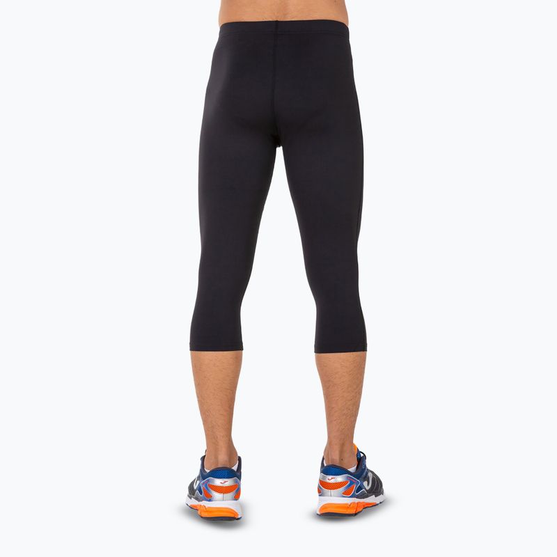 Vyriškos treniruočių tamprės Joma Record 3/4 black 2