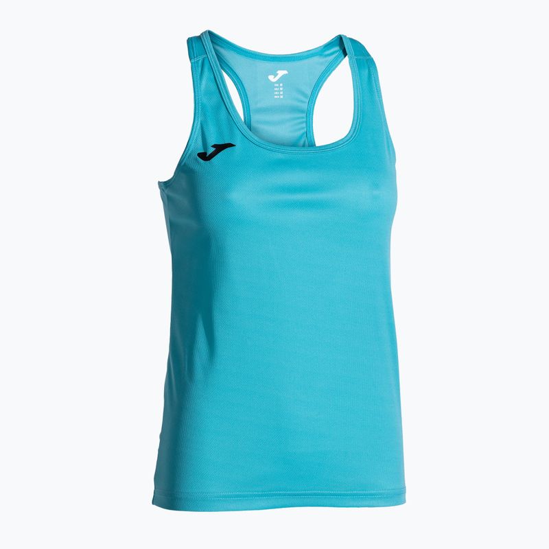 Moteriški bėgimo marškinėliai Joma Siena II turquoise