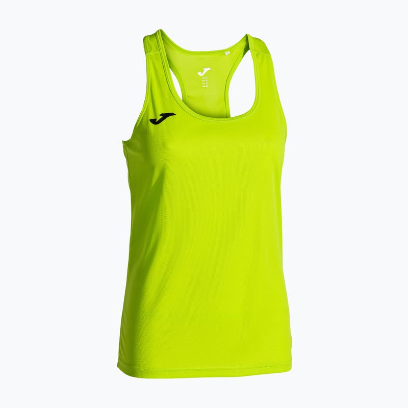 Moteriški bėgimo marškinėliai Joma Siena II lime