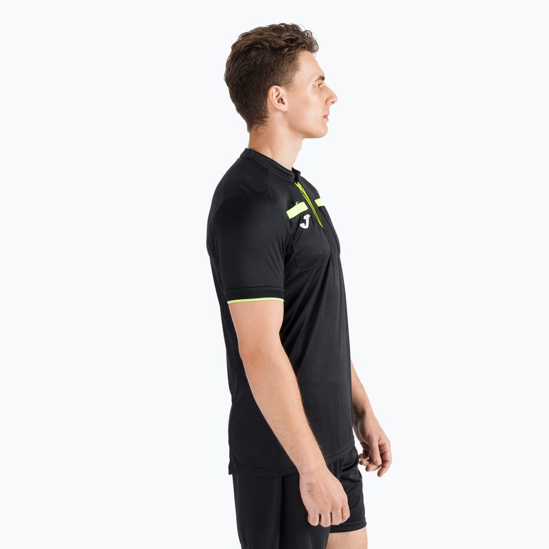 Joma Referee vyriški futbolo marškinėliai juodi 101299.121 2