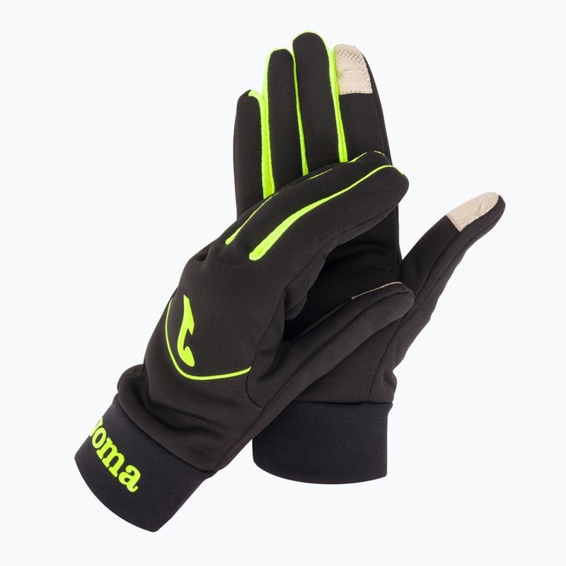 Joma Tactile bėgimo pirštinės juodos 400478