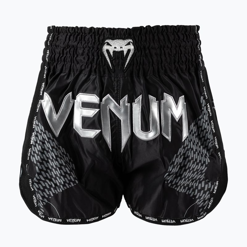 Vyriški treniruočių šortai Venum Nexus Muay Thai black/silver