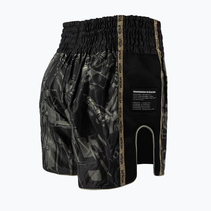 Vyriški treniruočių šortai Venum Nexus Invader Muay Thai black/sand 4