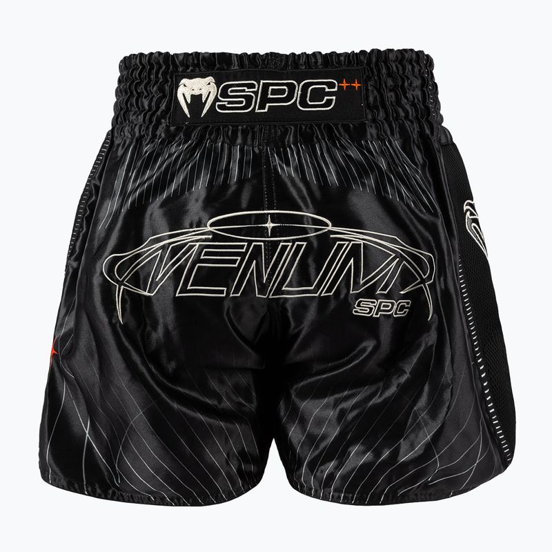 Vyriški treniruočių šortai Venum Eclipse Muay Thai black/ivory 2