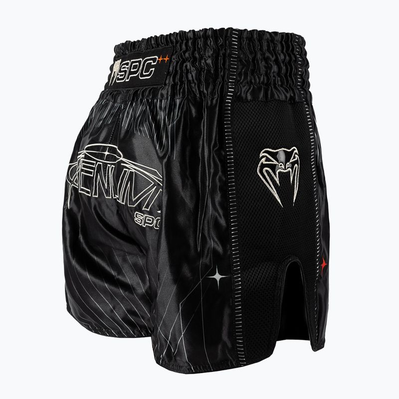 Vyriški treniruočių šortai Venum Eclipse Muay Thai black/ivory 4