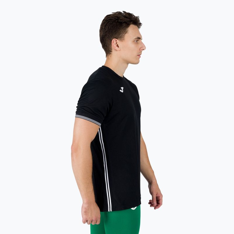 Vyriški futbolo marškinėliai Joma Compus III black 101587.100 2