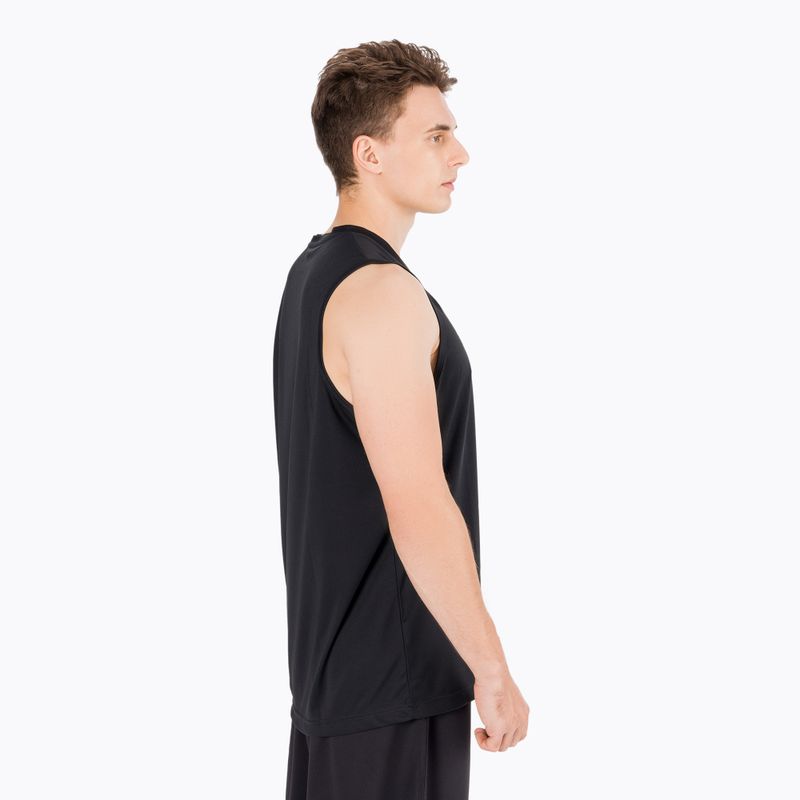 Vyriški krepšinio marškinėliai Joma Combi Basket black 101660.100 2