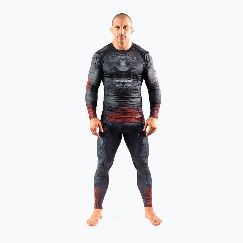 KSW Paskutinis samurajus juodos spalvos vyriškos tamprės