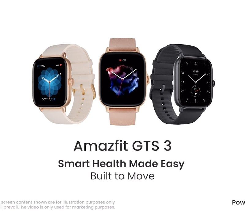 Laikrodis Amazfit GTS 3 terra rosa W2035OV3N 10