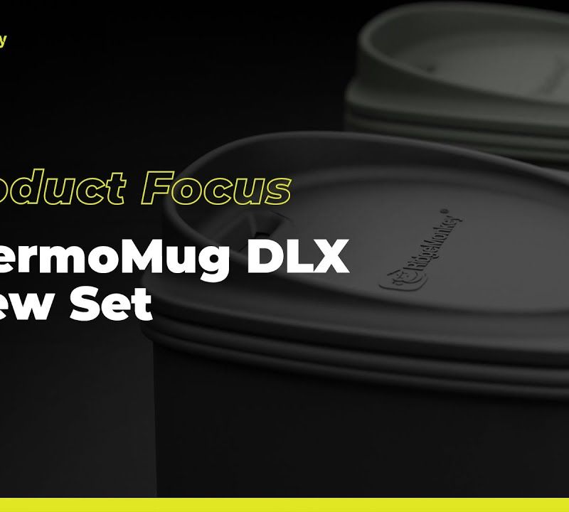 RidgeMonkey ThermoMug DLX Brew Set puodelis pilkas RM550 7