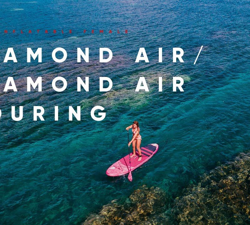SUP lenta Fanatic Diamond Air 10'4" raudona 13200-1133 15